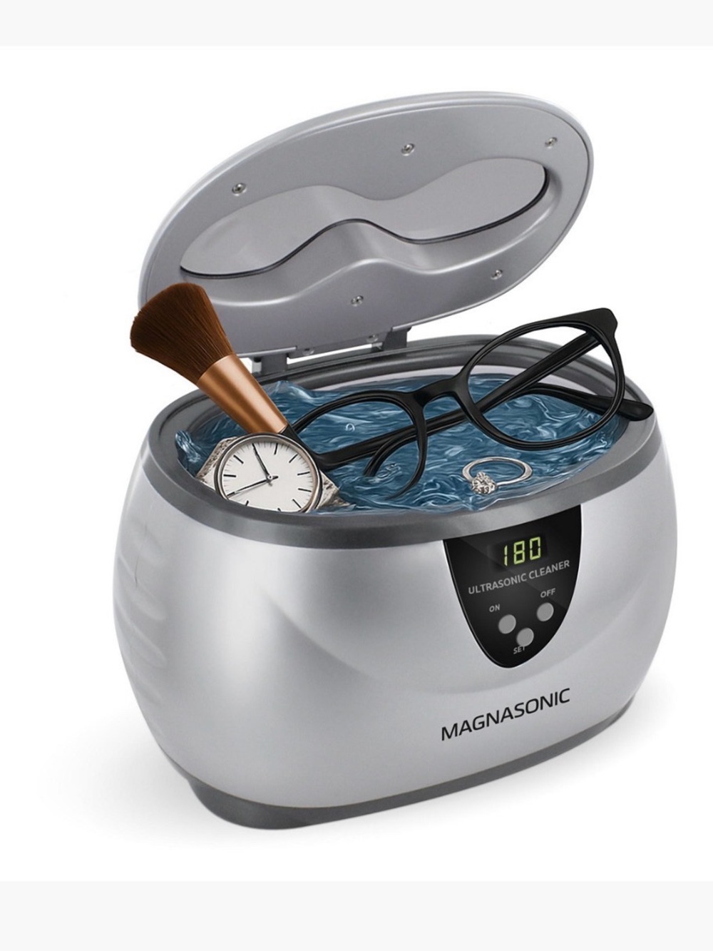 Magnasonic Professional Ultrasonic Jewelry Cleaner Machine, 20oz NIB